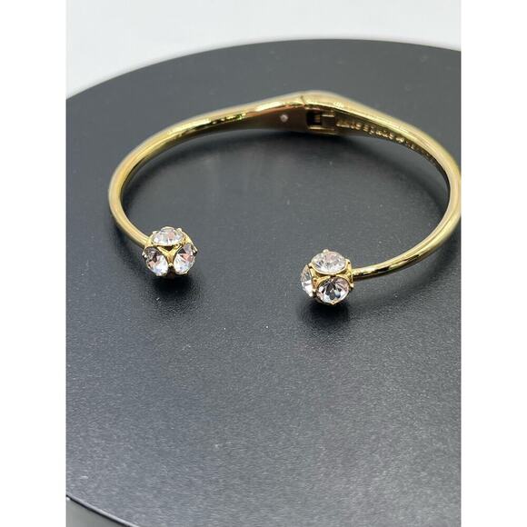 Kate Spade Gold Plated Lady Marmalade Open Cuff Bracelet - Picture 7 of 13